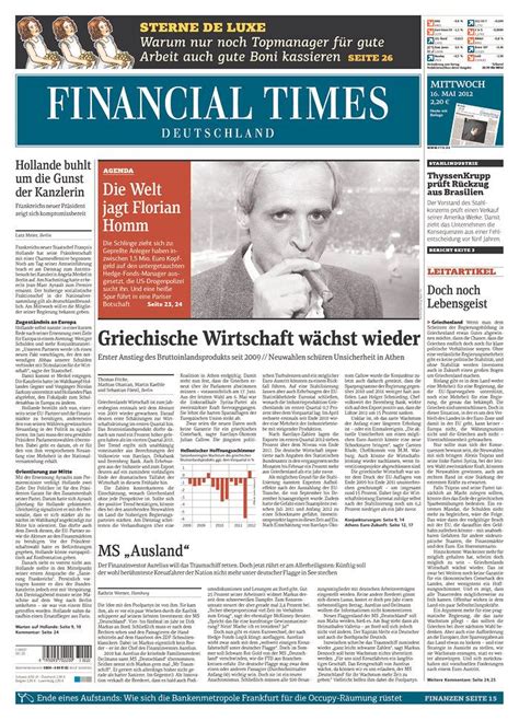financial times deutschland online
